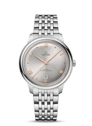 Omega - 434.10.40.20.06.001  De Ville Master Chronometer Stainless Steel / Silver / Bracelet