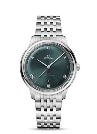 Omega - 434.10.40.20.10.001  De Ville Master Chronometer Stainless Steel / Grey / Bracelet