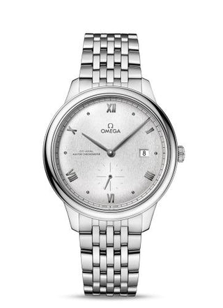 Omega - 434.10.41.20.02.001  De Ville Small Seconds Master Chronometer Stainless Steel / Silver / Bracelet