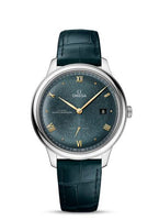 Omega De Ville Small Seconds Master Chronometer Stainless Steel / Turquoise / Bracelet (434.13.41.20.10.001)