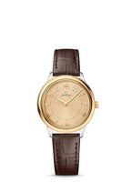 Omega De Ville Quartz 30 Stainless Steel - Yellow Gold / Champagne / Bracelet (434.23.30.60.58.001)