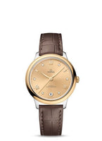 Omega De Ville Small Seconds Master Chronometer Yellow Gold / Silver (434.23.34.20.58.001)