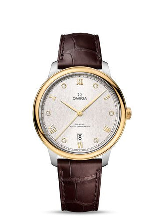 Omega - 434.23.40.20.52.001  De Ville Master Chronometer Stainless Steel - Yellow Gold / Silver - Diamond