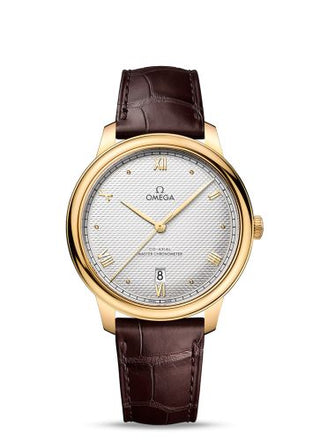 Omega - 434.53.40.20.02.002  De Ville Master Chronometer Yellow Gold / Silver