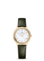 Omega De Ville Quartz 27.5 Yellow Gold / MOP - Diamond (434.58.28.60.55.002)