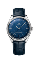 Omega De Ville Trésor Master Chronometer Sedna Gold / Grey Enamel (435.18.40.21.03.001)