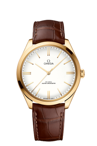 Omega - 435.53.40.21.09.001  De Ville Trésor Master Chronometer Yellow Gold / White Enamel