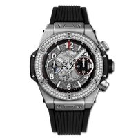 Hublot Big Bang Original 44 Stainless Steel / Blue / Rubber (441.NX.1170.RX.1104)