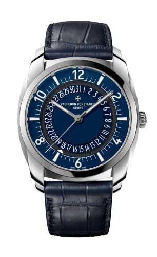 Vacheron Constantin - 4500S/000A-B364  Quai de l’Ile Self-Winding Stainless Steel / Blue