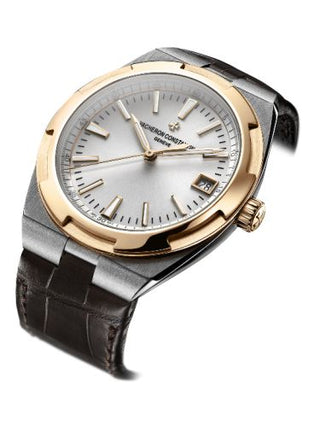 Vacheron Constantin - 4500V/000M-B127  Overseas Date Stainless Steel / Pink Gold / Silver