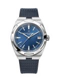 Vacheron Constantin - 4500V/110A-B128  Overseas Date Stainless Steel / Blue