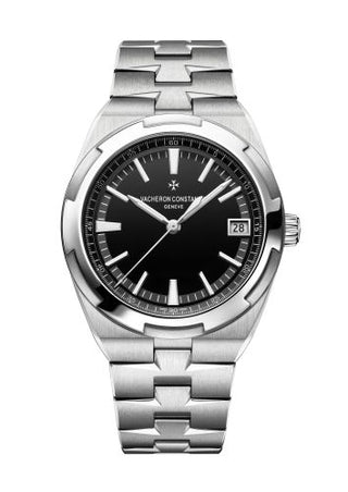 Vacheron Constantin - 4500V/110A-B483  Overseas Date Stainless Steel / Black