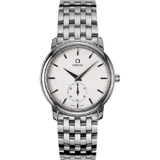 Omega - 4520.21.00  De Ville Prestige Small Seconds 34.4 Stainless Steel / Silver / Bracelet