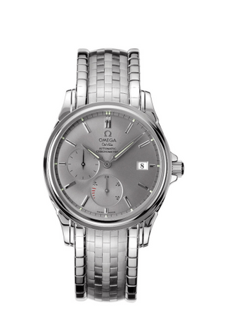 Omega - 4532.40.00  De Ville Prestige Co-Axial 38.7 Power Reserve Stainless Steel / Grey / Bracelet