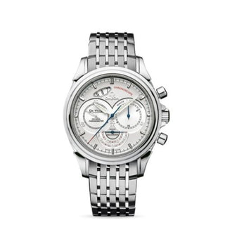 Omega - 4550.30.00  De Ville Co-Axial 41 Chronoscope Stainless Steel / Silver / Bracelet