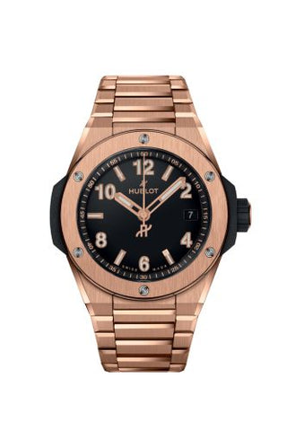 Hublot - 457.OX.1280.OX  Big Bang Integrated 38 Time Only King Gold / Black