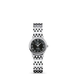 Omega - 4570.52.00  De Ville Prestige Quartz 22 Stainless Steel / Black / Bracelet