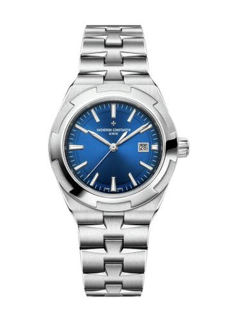 Vacheron Constantin - 4600V/200A-B980  Overseas Automatic 35 Stainless Steel / Blue / Bracelet