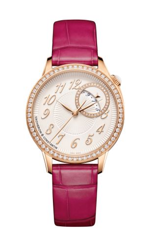 Vacheron Constantin - 4605F/000R-B496  Égérie Self-Winding 35 Pink Gold / Diamond / Silver