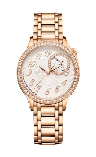 Vacheron Constantin - 4605F/110R-B496  Égérie Self-Winding 35 Pink Gold / Diamond / Silver / Bracelet