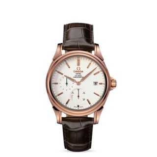 Omega - 4652.20.32  De Ville Co-Axial 38.7 Power Reserve Red Gold / White