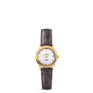 Omega - 4670.71.02  De Ville Prestige Quartz 22 Yellow Gold / MOP