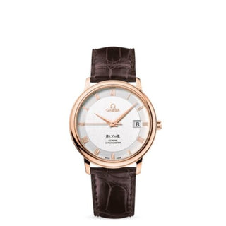 Omega - 4678.31.02  De Ville Prestige Co-Axial 36.5 Red Gold / Silver