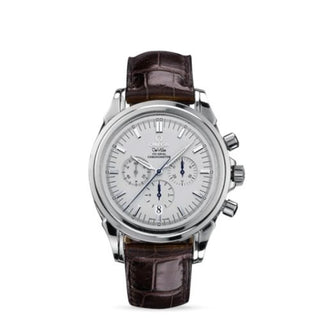 Omega - 4841.31.32  De Ville Co-Axial 41 Chronograph Stainless Steel / Silver