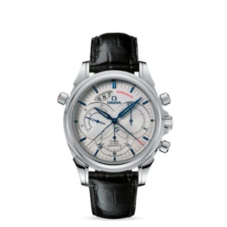 Omega - 4847.30.31  De Ville Co-Axial 41 Chronoscope Rattrapante Stainless Steel / Silver