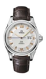 Omega - 4849.40.32  De Ville Co-Axial 38.7 Big Date Stainless Steel / Silver / José Malhoa