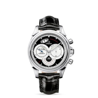 Omega - 4850.50.31  De Ville Co-Axial 41 Chronoscope Stainless Steel / Black