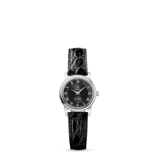 Omega - 4870.52.01  De Ville Prestige Quartz 22 Black / Strap