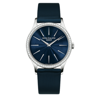 Patek Philippe - 4897G-001  Calatrava 4897 White Gold / Night Blue