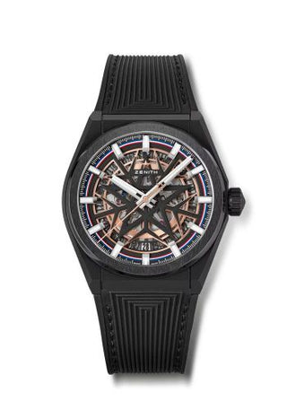 Zenith - 49.9000.670-1/22.R797  Defy Classic 41mm Black Ceramic / Fusalp