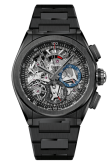 Zenith - 49.9000.9004/78.M9000  Defy El Primero 21 Black Ceramic / Skeleton / Bracelet