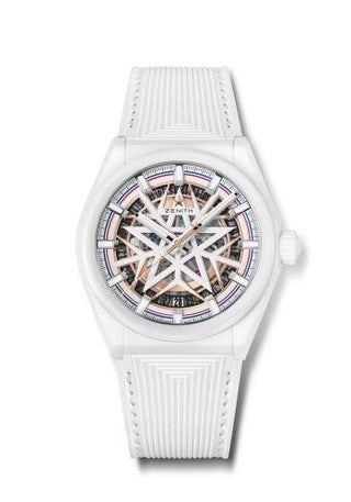 Zenith - 49.9002.670-1/02.R796  Defy Classic 41mm White Ceramic / Fusalp