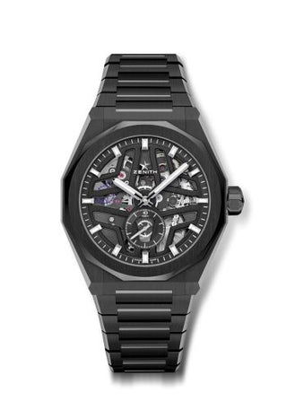 Zenith - 49.9300.3620/78.I001  Defy Skyline Skeleton Black Ceramic / Black