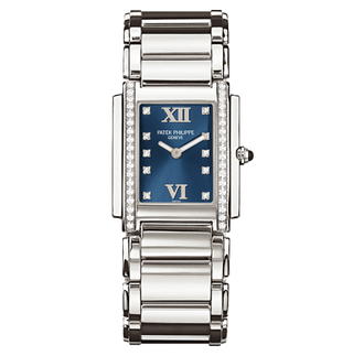 Patek Philippe - 4910/10A-012  Twenty~4 4910 Stainless Steel / Blue