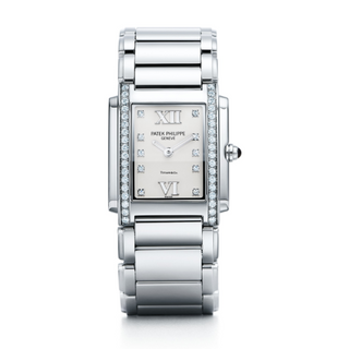 Patek Philippe - 4910/10A T  Twenty~4 4910 Tiffany Stainless Steel / White