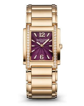 Patek Philippe - 4910/1201R-010  Twenty~4 Manchette Rose Gold / Purple