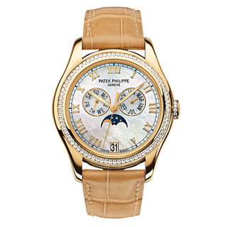 Patek Philippe - 4936J-001  Annual Calendar 4936 Yellow Gold Diamond Mother of Pearl