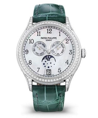 Patek Philippe - 4948G-010  Annual Calendar 4948 White Gold Black Mother of Pearl