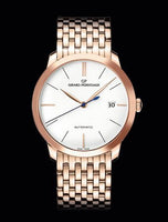 Girard-Perregaux 1966 38 White Gold / Silver / Alligator (49525-52-131-52A)