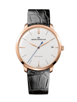 Girard-Perregaux 1966 38 Pink Gold / Silver / Alligator (49527-52-131-BK6A)