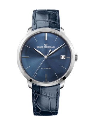 Girard-Perregaux - 49527-53-432-BB4A   1966 41 White Gold Blue