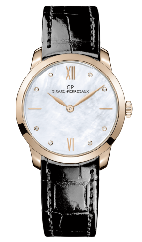 Girard-Perregaux - 49528-52-771-CK6A  1966 30mm Pink Gold / MOP / Alligator