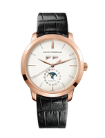 Girard-Perregaux 1966 40 Pink Gold Black Alligator Strap (49535-52-151-BK6A)