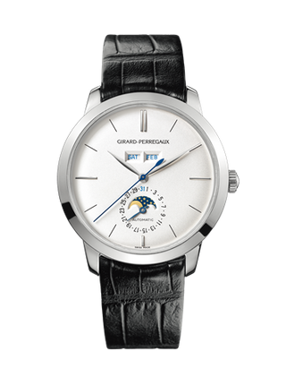 Girard-Perregaux - 49535-53-152-BK6A   1966 Full Calendar White Gold