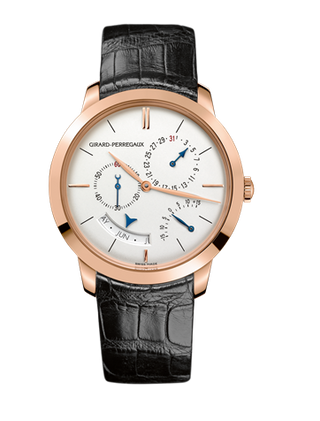 Girard-Perregaux - 49538-52-131-BK6A  1966 Annual Calendar Equation of Time Pink Gold