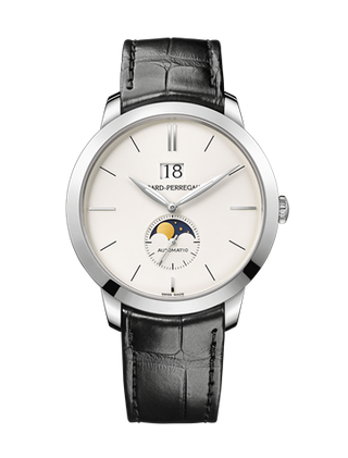 Girard-Perregaux - 49546-53-131-BB60   1966 Big Date Moon White Gold